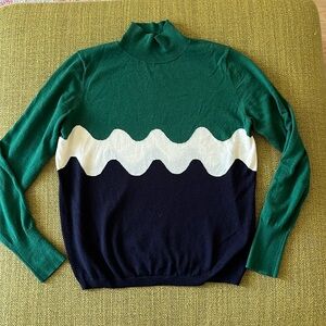 Marimekko x Uniqlo mock neck sweater L